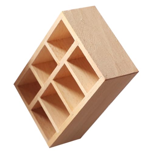 KOMBIUDA Puppenhaus Bücherregal Mini-holzschrank Möbelzubehör Miniaturen Zum Basteln Puppenhaus Mini-bücherregal Aus Holz Miniatur-bücherregal Bücherregalmodell Bücherregal-Modell Hölzern KOMBIUDA Puppenhaus Bücherregal Mini-holzschrank Möbelzubehör Miniaturen Zum Basteln Puppenhaus Mini-bücherregal Aus Holz Miniatur-bücherregal Bücherregalmodell Bücherregal-Modell Hölzern von KOMBIUDA