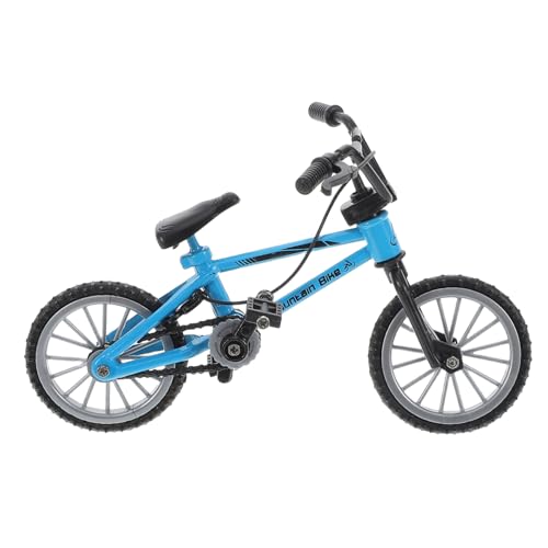 KOMBIUDA Miniatur-Fahrrad Für Puppenhaus Realistisches Modell Mini-fahrradspielzeug Dekoration Für Puppenhaus Detailiertes Fingerbike von KOMBIUDA