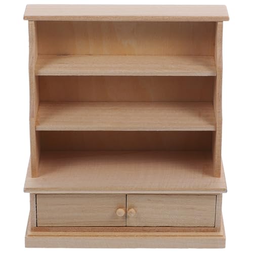 KOMBIUDA Puppenhaus Keksschrank Exquisite Mini-möbel Mini-hausdekoration Miniatur-holzschrank Mini-bücherregal Aus Holz Kinderminiaturspielzeug Vitrine Miniaturhausschrank Hölzern KOMBIUDA Puppenhaus Keksschrank Exquisite Mini-möbel Mini-hausdekoration Miniatur-holzschrank Mini-bücherregal Aus Holz Kinderminiaturspielzeug Vitrine Miniaturhausschrank Hölzern von KOMBIUDA