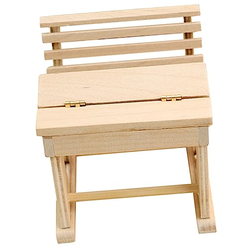 KOMBIUDA Puppenhaus Schreibtisch Mini Tischmodell Aus Holz Entzückende Puppenmöbel Mikroszenenverzierung Puppenschultisch Puppentisch Aus Holz Hölzern Khaki KOMBIUDA Puppenhaus Schreibtisch Mini Tischmodell Aus Holz Entzückende Puppenmöbel Mikroszenenverzierung Puppenschultisch Puppentisch Aus Holz Hölzern Khaki von KOMBIUDA