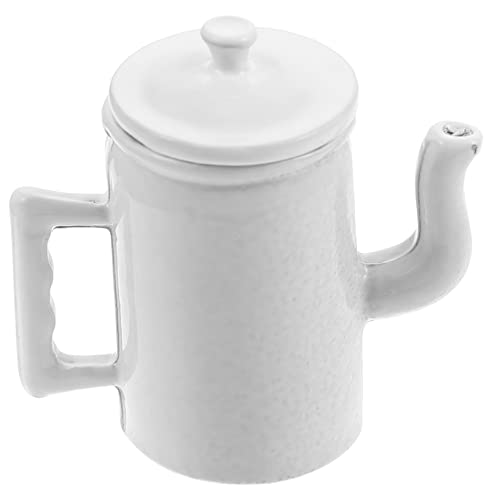 KOMBIUDA Puppenhaus Wasserkocher Miniatur-kaffeekanne-Requisite Puppenhaus Wassertopf Mini-kaffeekanne-Requisite Für Puppenhaus Mini-wassertopf Mini-Modell Wassertopf Weiß Legierung KOMBIUDA Puppenhaus Wasserkocher Miniatur-kaffeekanne-Requisite Puppenhaus Wassertopf Mini-kaffeekanne-Requisite Für Puppenhaus Mini-wassertopf Mini-Modell Wassertopf Weiß Legierung von KOMBIUDA