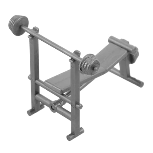 KOMBIUDA Puppenhaus-fitnessgeräte Miniatur-puppenhaus-hanteln Mini- -sportornament -trainingsgeräte Miniatur-langhantel-Ornament Puppenhauszubehör Plastik Grey KOMBIUDA Puppenhaus-fitnessgeräte Miniatur-puppenhaus-hanteln Mini- -sportornament -trainingsgeräte Miniatur-langhantel-Ornament Puppenhauszubehör Plastik Grey von KOMBIUDA