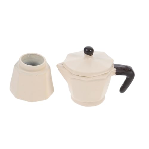 KOMBIUDA Miniatur-kaffeekanne Für Puppenhaus Zubehör Realistische Espressokanne Spielküchenbedarf Kleine Deko Requisite KOMBIUDA Miniatur-kaffeekanne Für Puppenhaus Zubehör Realistische Espressokanne Spielküchenbedarf Kleine Deko Requisite von KOMBIUDA