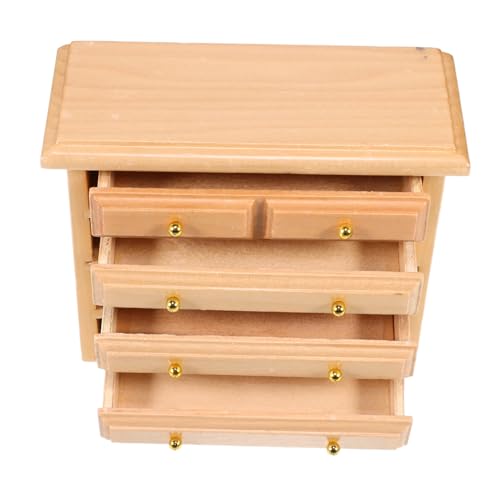 KOMBIUDA Puppenhausmöbel Minischrank Mini-puppenhausschrank Miniaturhausmöbel Mini Möbel Mini-puppenhaus- Miniaturmöbel Mini-möbelornamente Puppenhauskommode Szenenmöbel Khaki Hölzern KOMBIUDA Puppenhausmöbel Minischrank Mini-puppenhausschrank Miniaturhausmöbel Mini Möbel Mini-puppenhaus- Miniaturmöbel Mini-möbelornamente Puppenhauskommode Szenenmöbel Khaki Hölzern von KOMBIUDA