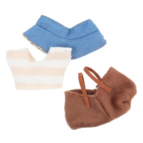 KOMBIUDA Puppenkleidungs Set Puppen Outfit mit Süßem Hut Pullover und Hose Zubehör für Kreatives Verkleidungsspiel als Geburtstagsgeschenk für Mädchen KOMBIUDA Puppenkleidungs Set Puppen Outfit mit Süßem Hut Pullover und Hose Zubehör für Kreatives Verkleidungsspiel als Geburtstagsgeschenk für Mädchen von KOMBIUDA