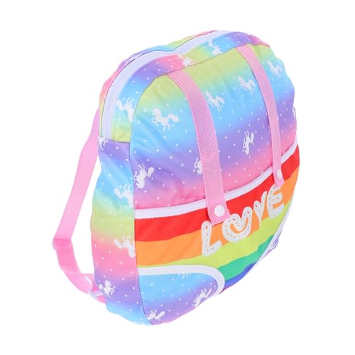 KOMBIUDA Puppenrucksack Für Kinder Aufbewahrung Von Puppen Und Zubehör Mini-Rucksack Zum Spielen Und Reisen Puppen-Out-Tasche Babypuppen-Tragetasche von KOMBIUDA