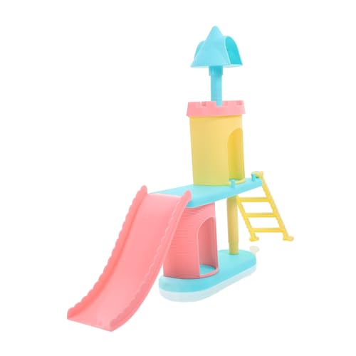 KOMBIUDA Puppenschlossrutsche Puppenhauspuppen Puppenhaus-bausatz Mini-kinderspielzeug Puppenhaus-Ornamente Spielende Spielplatzdekoration Miniatur-spielplatzmodelle Sandtischmaterial Abs KOMBIUDA Puppenschlossrutsche Puppenhauspuppen Puppenhaus-bausatz Mini-kinderspielzeug Puppenhaus-Ornamente Spielende Spielplatzdekoration Miniatur-spielplatzmodelle Sandtischmaterial Abs von KOMBIUDA