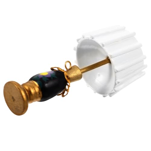 KOMBIUDA Puppenstuben-Tischlampe winzige Hausminiaturen Holzspielzeug Miniatur-Dinge Miniaturdekoration Mini-Ornamente zum Basteln Mini-Hauslampen Miniaturen Lampe Miniatur-Tischlampen von KOMBIUDA