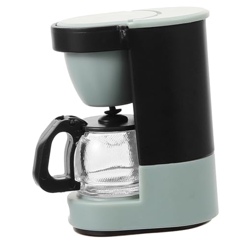 KOMBIUDA Mini-kaffeemaschine Puppenhaus Miniatur-kaffeemaschine Dekoration Spielzeug Zubehör Kunststoff Modell Kleine Kaffeemaschine Ornament von KOMBIUDA