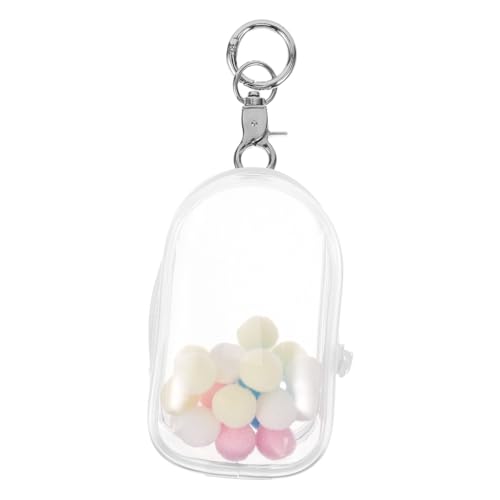 KOMBIUDA Puppentasche aus Baumwolle klarer Organisator Puppentasche klar Mini-Aufbewahrungstasche zum Aufhängen schlüsselanhänger Puppe Ausstellungstasche Puppenschlüsselkettenbeutel PVC KOMBIUDA Puppentasche aus Baumwolle klarer Organisator Puppentasche klar Mini-Aufbewahrungstasche zum Aufhängen schlüsselanhänger Puppe Ausstellungstasche Puppenschlüsselkettenbeutel PVC von KOMBIUDA