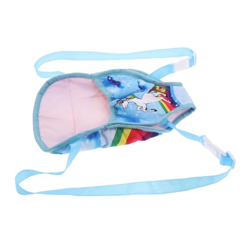 KOMBIUDA Niedlicher Babypuppen-Rucksack 18 Zoll Amerikanische Puppentrage Mit Vorder- Und Rückengurten Zubehör Für Jungen Und Mädchen Zum Spielen von KOMBIUDA