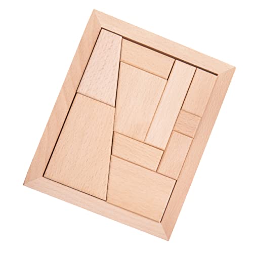 KOMBIUDA Puzzle Holzspielzeug Für Zuhause Kinder Lernspielzeug Sicheres Material von KOMBIUDA