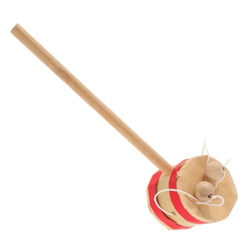 KOMBIUDA Rassel Montessori Musikinstrumente mexikanisches Schlagzeug- Handtrommeln Beckenaffe Sitar-Instrument dekorative Trommel Spielzeugtrommel Bambus Beige KOMBIUDA Rassel Montessori Musikinstrumente mexikanisches Schlagzeug- Handtrommeln Beckenaffe Sitar-Instrument dekorative Trommel Spielzeugtrommel Bambus Beige von KOMBIUDA