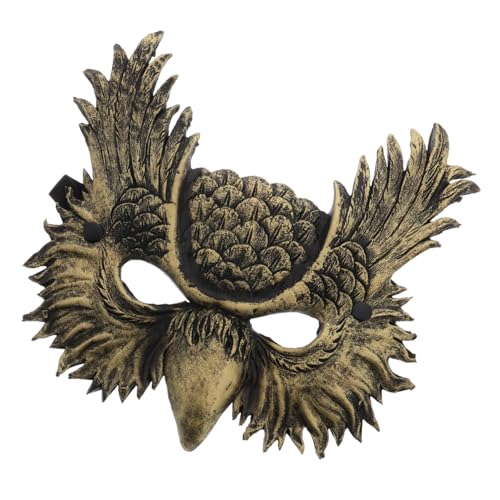 KOMBIUDA Realistische Eulenmaske Weichem PU Verstellbar Tierische Masquerade für Halloween und Kostümpartys Unisex Detailgetreues Design für Erwachsene und Cosplay KOMBIUDA Realistische Eulenmaske Weichem PU Verstellbar Tierische Masquerade für Halloween und Kostümpartys Unisex Detailgetreues Design für Erwachsene und Cosplay von KOMBIUDA