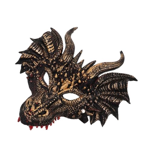 KOMBIUDA Realistische Halloween Drachen Maske Vollgesicht Kostümmaske für Erwachsene und Detaillierte Tierkopf Masquerade Cosplay Accessoire für Party Karneval und Bühnenauftritte KOMBIUDA Realistische Halloween Drachen Maske Vollgesicht Kostümmaske für Erwachsene und Detaillierte Tierkopf Masquerade Cosplay Accessoire für Party Karneval und Bühnenauftritte von KOMBIUDA