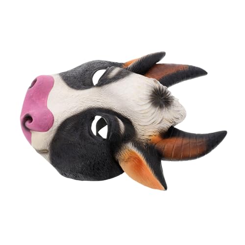 KOMBIUDA Realistische Kuhkopf für Halloween und Karneval Atmungsaktiv und Wiederverwendbar für Cosplay Maskerade und Lustige Kostümpartys Einzigartiges Design für Aufsehen bei KOMBIUDA Realistische Kuhkopf für Halloween und Karneval Atmungsaktiv und Wiederverwendbar für Cosplay Maskerade und Lustige Kostümpartys Einzigartiges Design für Aufsehen bei von KOMBIUDA