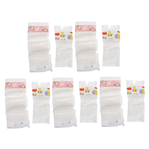 KOMBIUDA Realistische Mini Puppenwindeln Weiche Puppenunterwäsche aus Niedliche Puppenunterhosen für Mädchen Zubehör für Neugeborenen Puppen zum Rollenspiel und Kreative Kinderpflege KOMBIUDA Realistische Mini Puppenwindeln Weiche Puppenunterwäsche aus Niedliche Puppenunterhosen für Mädchen Zubehör für Neugeborenen Puppen zum Rollenspiel und Kreative Kinderpflege von KOMBIUDA
