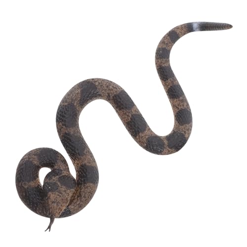 KOMBIUDA Realistische Schlangenspielzeuge lebensechte gefälschte Schlange Streich Schlange Requisiten Spielzeugschlangen Requisiten für Halloween-Schlangen Fake Snake Streich Gummi Grau KOMBIUDA Realistische Schlangenspielzeuge lebensechte gefälschte Schlange Streich Schlange Requisiten Spielzeugschlangen Requisiten für Halloween-Schlangen Fake Snake Streich Gummi Grau von KOMBIUDA