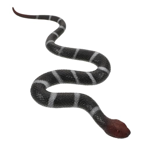 KOMBIUDA Realistische TPR Schlange Weiches Flexibles Schlangenmodell Für Vielseitige Deko Für Halloween Garten Pranks Schadstofffrei Langlebig Natürliche Optik KOMBIUDA Realistische TPR Schlange Weiches Flexibles Schlangenmodell Für Vielseitige Deko Für Halloween Garten Pranks Schadstofffrei Langlebig Natürliche Optik von KOMBIUDA
