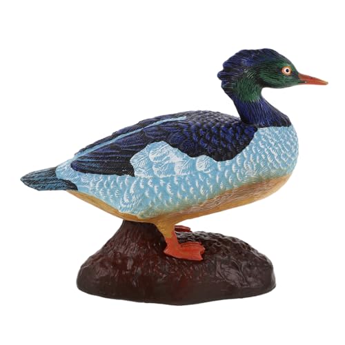 KOMBIUDA Realistisches Bauernhof-entenmodell aus Solidem Kunststoff Detailgetreue Langlebige Tierfigur für Lernen Dekorativer Wildtier-dekorationsartikel für Innen Außenbereich von KOMBIUDA