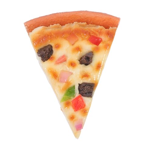 KOMBIUDA Realistisches Fake Pizza Slice Modell Dekorationsprop für Küche Fotografie Rollenspiele und Bildungsaktivitäten KOMBIUDA Realistisches Fake Pizza Slice Modell Dekorationsprop für Küche Fotografie Rollenspiele und Bildungsaktivitäten von KOMBIUDA