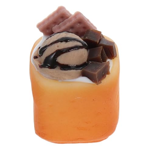 KOMBIUDA Realistisches Mini Eiscreme Toast für Puppenhaus Küche für Kreative Themen Setups Zubehör für Bäckerei Szenen KOMBIUDA Realistisches Mini Eiscreme Toast für Puppenhaus Küche für Kreative Themen Setups Zubehör für Bäckerei Szenen von KOMBIUDA