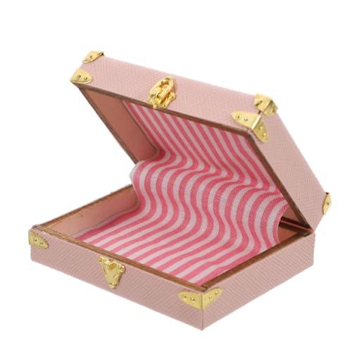 KOMBIUDA Retro Aufbewahrungskoffer für Puppenhäuser Mini Gepäck für Figuren und Modelle Charmantes Zubehör für Sammler und Modellenthusiasten KOMBIUDA Retro Aufbewahrungskoffer für Puppenhäuser Mini Gepäck für Figuren und Modelle Charmantes Zubehör für Sammler und Modellenthusiasten von KOMBIUDA