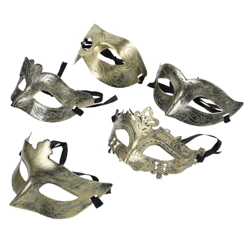 KOMBIUDA Halloween-kostüme Halb Aus Kunststoff Retro-design für Cosplay-partys KOMBIUDA Halloween-kostüme Halb Aus Kunststoff Retro-design für Cosplay-partys von KOMBIUDA