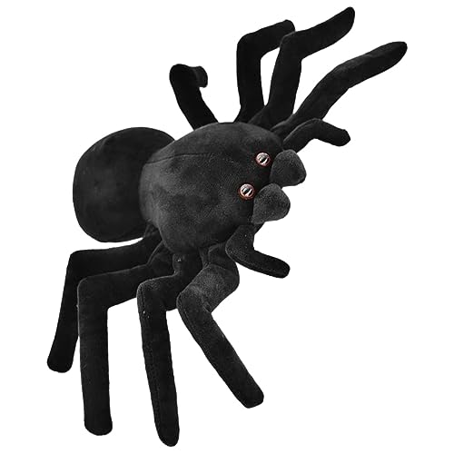 KOMBIUDA Riesige Plüschspinne Kuscheltier für Realistisches und Kreatives Spinnen Halloween Deko und Geschenkidee für Teens Weiches Plüschtier für Spiel und Spaß von KOMBIUDA
