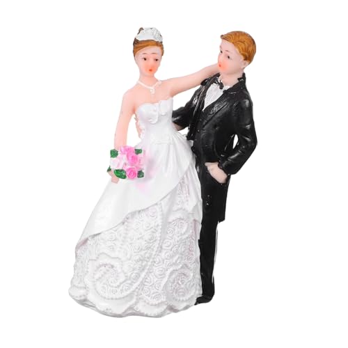 KOMBIUDA Romantische Resin Hochzeitsfigur Braut Bräutigam Hochzeitstorte Deko Zeitlose Eleganz Vielseitig für Jubiläen Brauttische und Partys Künstlerische Gestaltung Einfache Handhabung KOMBIUDA Romantische Resin Hochzeitsfigur Braut Bräutigam Hochzeitstorte Deko Zeitlose Eleganz Vielseitig für Jubiläen Brauttische und Partys Künstlerische Gestaltung Einfache Handhabung von KOMBIUDA