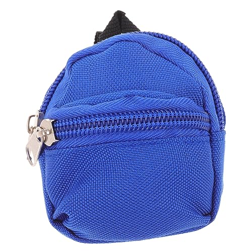 KOMBIUDA Miniatur Puppenrucksack Dekorative Schultasche Für Bjd Puppen Tragbarer Mini Rucksack Aus Strapazierfähigem Material Für Puppenliebhaber Und Sammler von KOMBIUDA