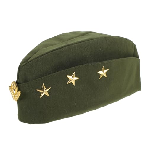 KOMBIUDA Russische Matrosenmütze Bootskappenform mit Sternmotiv Komfortabel Langlebig für Herren Damen Kostümparty Halloween Karneval Segelboot event KOMBIUDA Russische Matrosenmütze Bootskappenform mit Sternmotiv Komfortabel Langlebig für Herren Damen Kostümparty Halloween Karneval Segelboot event von KOMBIUDA