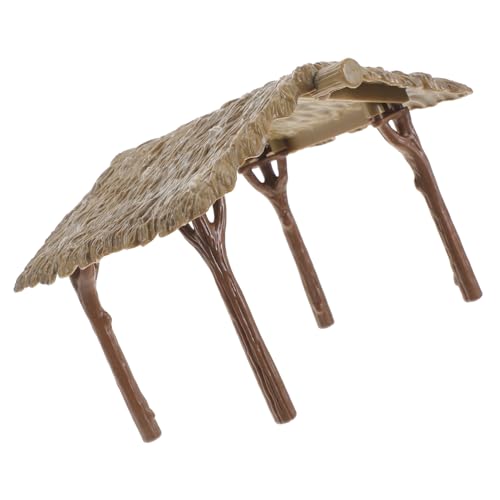 KOMBIUDA Sandtisch Szene Ornamente Kleines Feengarten Zubehör Miniatur Landhausdekor Rustikales Dekoration Sandtisch Ornament Garten Tier Ornamente Hellbraune Abs von KOMBIUDA