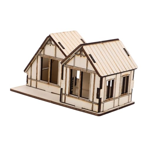 KOMBIUDA Miniaturhaus-Modell Aus Strapazierfähigem Holz Für Kinder Mit Präzisionsschnitt Und Realistischem Design Als Lernspielzeug Und Partydekoration KOMBIUDA Miniaturhaus-Modell Aus Strapazierfähigem Holz Für Kinder Mit Präzisionsschnitt Und Realistischem Design Als Lernspielzeug Und Partydekoration von KOMBIUDA