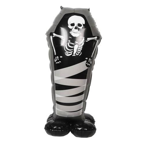 KOMBIUDA Gruseliger Halloween- -sarg-ballon-bausatz Zombie-dekoration Halloween-ballons Für Die Party KOMBIUDA Gruseliger Halloween- -sarg-ballon-bausatz Zombie-dekoration Halloween-ballons Für Die Party von KOMBIUDA