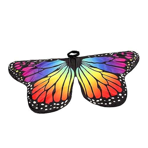 KOMBIUDA Schmetterlingsschal Badeanzug Weißer Minirock Flügel Mädchen Kleiden Sich Schmetterling Kostüm Verkleiden Sich Für Mädchen Rosa Feenflügel Mantel Colorful Polyester KOMBIUDA Schmetterlingsschal Badeanzug Weißer Minirock Flügel Mädchen Kleiden Sich Schmetterling Kostüm Verkleiden Sich Für Mädchen Rosa Feenflügel Mantel Colorful Polyester von KOMBIUDA