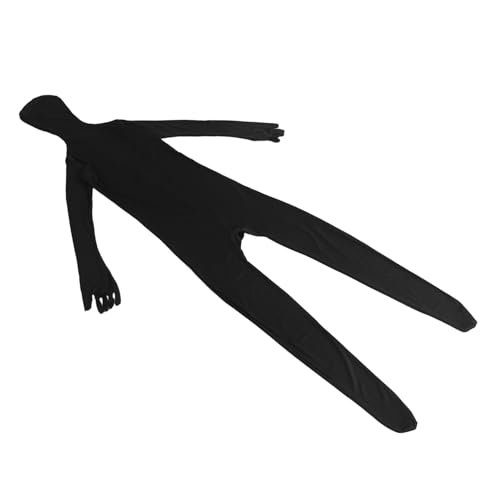 KOMBIUDA Schwarzer Ninja Bodysuit für Herren Unsichtbarer Ganzkörper-spandexanzug Halloween Kostüm für Bühne Party und Cosplay Atmungsaktiv Formbeständig und Vielseitig Einsetzbar KOMBIUDA Schwarzer Ninja Bodysuit für Herren Unsichtbarer Ganzkörper-spandexanzug Halloween Kostüm für Bühne Party und Cosplay Atmungsaktiv Formbeständig und Vielseitig Einsetzbar von KOMBIUDA