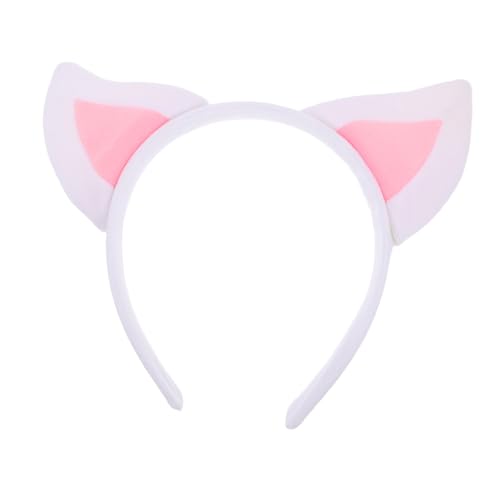 KOMBIUDA Schweinplüschhaarband Stirnband Stirnbänder Tierstirnband Cosplay-zubehör Haarzubehör Für Mädchen Foto -requisiten Ohr Haarreifen Tierohren-stirnbänder Für Frauen Stirnband Plastik von KOMBIUDA