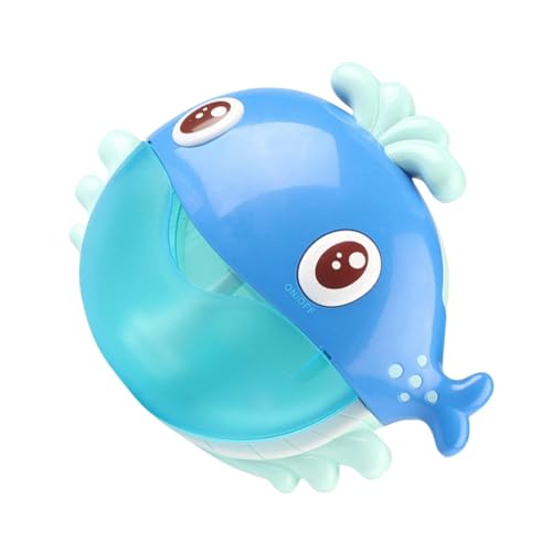 KOMBIUDA Seifenblasenmaschine Elektrischer Seifenblasenhersteller Kinderblasenmacher Badeblasenhersteller Cartoon-blasenhersteller Seifenblasenmacher in Walform Blue Plastik KOMBIUDA Seifenblasenmaschine Elektrischer Seifenblasenhersteller Kinderblasenmacher Badeblasenhersteller Cartoon-blasenhersteller Seifenblasenmacher in Walform Blue Plastik von KOMBIUDA