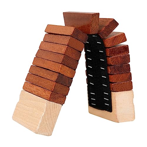 KOMBIUDA Serpentinenholz Schlaginstrument Für Kindergarten-Musikinstrument Lustiges Kinderspielzeug Musikalisches Instrumentenzubehör Biegen Massivholz von KOMBIUDA