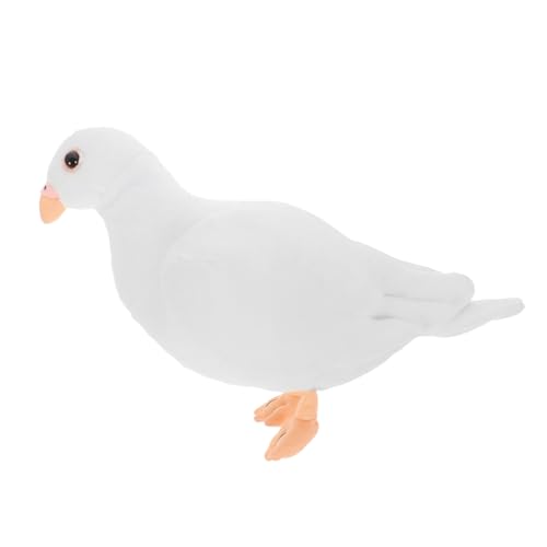 KOMBIUDA Simulation Taubenpuppe Cute Birds weiße tauben Taube plüschtier Tauben Plüschtier Kuschelvogel Cartoon-Plüschtaube Taubenspielzeug Sofa -Dekoration Kuscheltier PP Baumwolle KOMBIUDA Simulation Taubenpuppe Cute Birds weiße tauben Taube plüschtier Tauben Plüschtier Kuschelvogel Cartoon-Plüschtaube Taubenspielzeug Sofa -Dekoration Kuscheltier PP Baumwolle von KOMBIUDA
