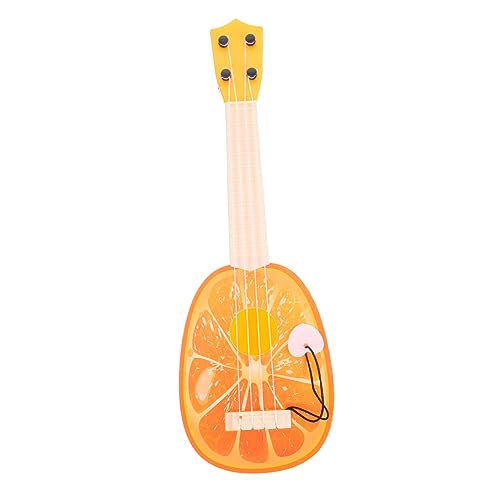 KOMBIUDA Simulation Ukulele Simulierte Gitarre Musikinstrumentenmodelle Mini Gitarrenmodell Gitarrenspielzeug Kleine Gitarre Party Gitarrendekoration Mini Ukulele Ukulele Kunststoff von KOMBIUDA
