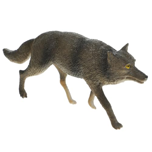 KOMBIUDA Simulation Wolf Figurine Realistisches Wolf aus Sicherem Pädagogisches Tiermodell für Kreativität und Vorstellungskraft für Dekoration und Lernen KOMBIUDA Simulation Wolf Figurine Realistisches Wolf aus Sicherem Pädagogisches Tiermodell für Kreativität und Vorstellungskraft für Dekoration und Lernen von KOMBIUDA
