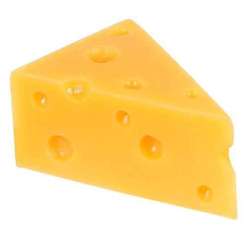 KOMBIUDA Simulations Käse Modell Simulierter Käse Realistisches Spiel Lebensmittel Käse Modell Ornament Dekorationen Käse Spielzeug Gefälschte Lebensmittel Käse Dekorationen von KOMBIUDA