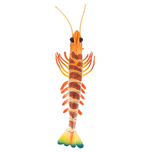 KOMBIUDA Realistische Garnelen Figur Simulation Garnelen Spielzeug Set Kind Meer Tier Garnelen Figur Gefälschte Garnelen Spielzeug von KOMBIUDA