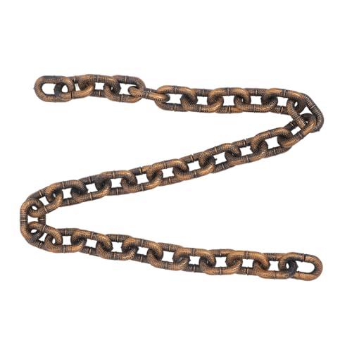 KOMBIUDA Halloween -Kette Plastikkette Falsche Kette Dekorative Kette Zum Aufhängen Für Halloween-Dekoration Hundehalsband Für Hundehalsband KOMBIUDA Halloween -Kette Plastikkette Falsche Kette Dekorative Kette Zum Aufhängen Für Halloween-Dekoration Hundehalsband Für Hundehalsband von KOMBIUDA