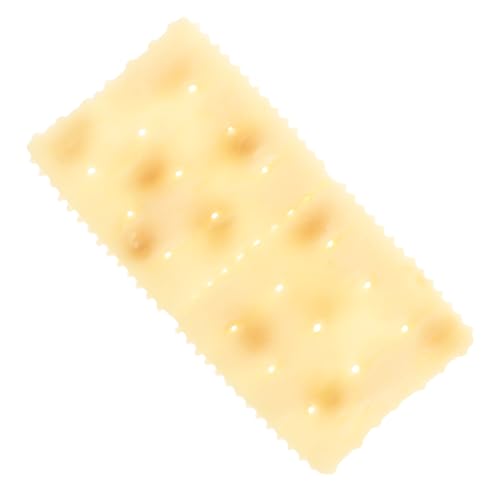 KOMBIUDA Simulierte Keksspielzeuge Mini -lebensmittelspielzeug Küchenspielset Essen Gefühltes Spielfutter Plastikkekse Realistisches Spielzeugfutter Spielküchenzubehör Simuliertes Brot PVC von KOMBIUDA