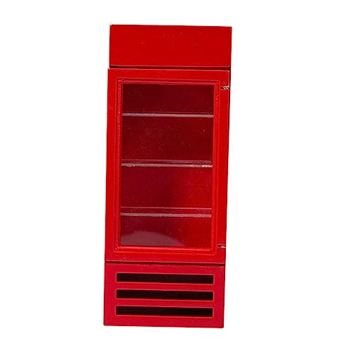 KOMBIUDA Mini-kühlschrank Aus Holzimitat Für Kinder Spielhausmöbel Miniatur-küchenornament Kleiner Kühlschrank Rollenspielspielzeug KOMBIUDA Mini-kühlschrank Aus Holzimitat Für Kinder Spielhausmöbel Miniatur-küchenornament Kleiner Kühlschrank Rollenspielspielzeug von KOMBIUDA