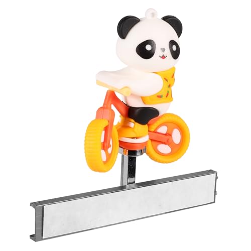 KOMBIUDA Skateboard-Bär Niedliche Armaturenbrett-Dekoration Autozubehör Innenraum Auto-Armaturenbrett-Dekoration Nettes Accessoires Figurenverzierung PVC-Weichkleber Orange von KOMBIUDA