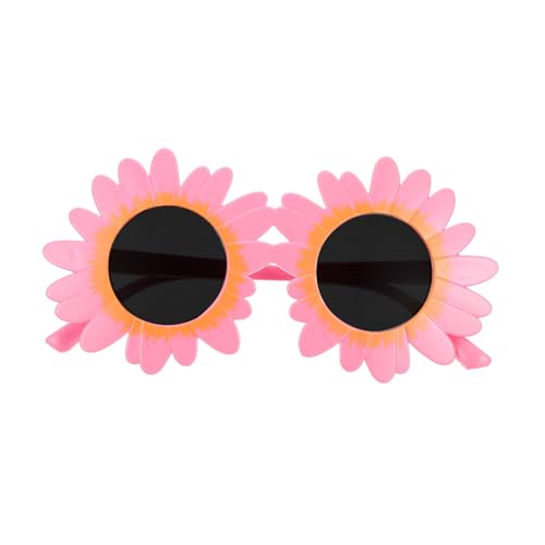 KOMBIUDA Sonnenbrillen Blumenform Partybrille Verspiegelt für Jungen Mädchen Karneval Fotorequisiten Modische Dekoration von KOMBIUDA